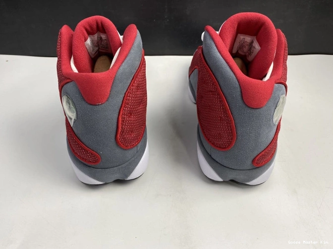 Air Jordan Red Grey Retro 13 414571-600 Gym Flint 0806